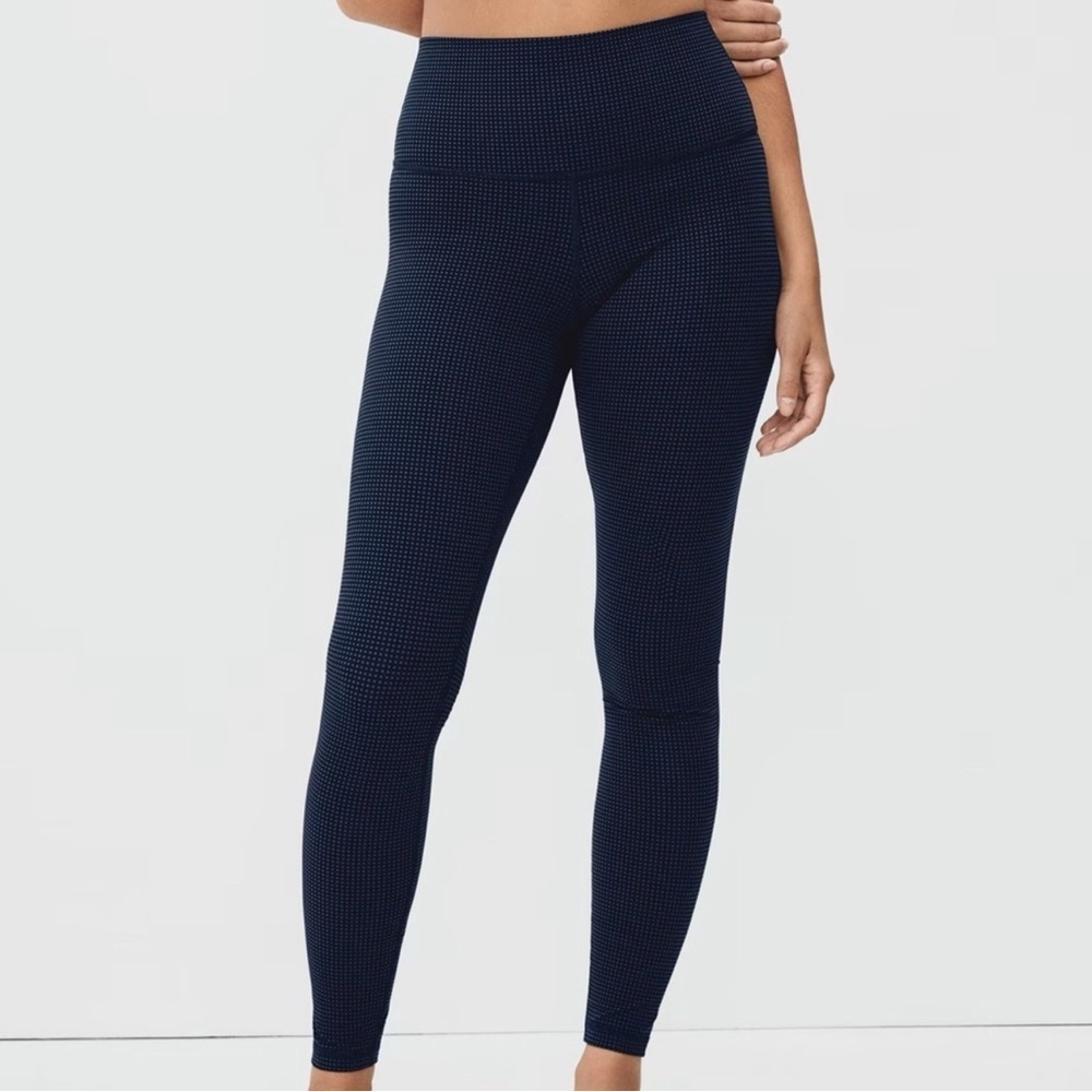 Glyder Blue High-Waisted Leggings